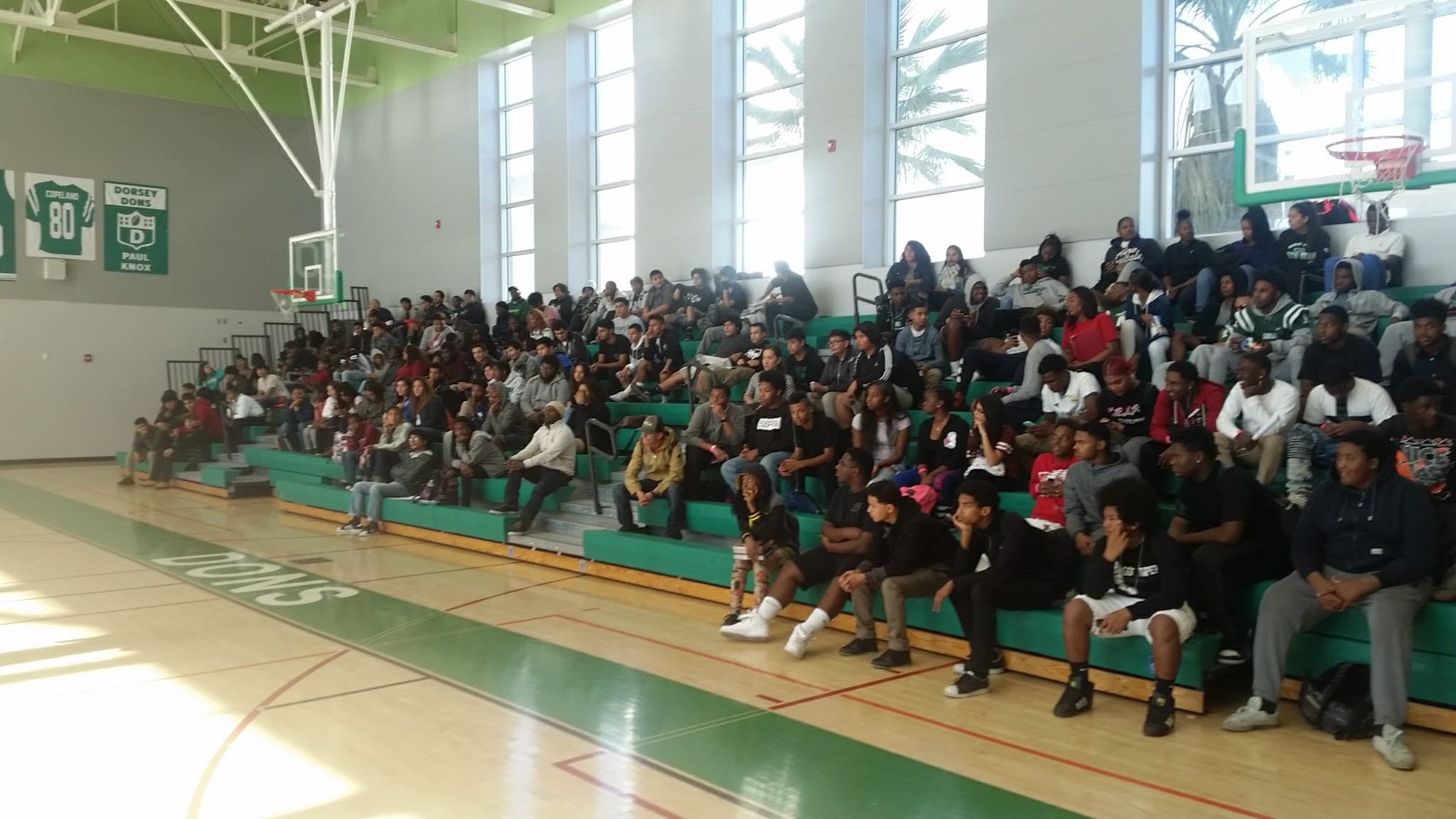 BeSkilled America programme session at Dorsey High School – Los Angeles, CA, photograph 1.